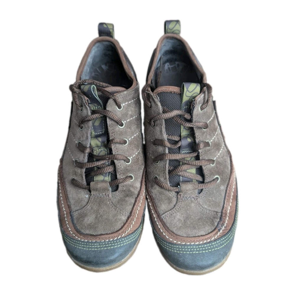 Merrell Mimosa Lace Cocoa Brown Suede Comfort Walking Shoes Women's 8.5